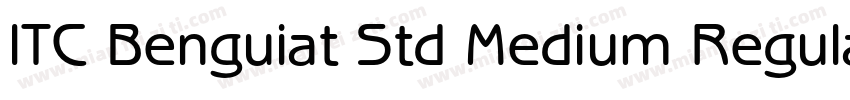 ITC Benguiat Std Medium Regular字体转换